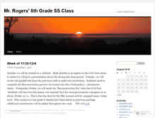 Tablet Screenshot of mrarogers.wordpress.com