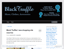 Tablet Screenshot of blacktruffle2.wordpress.com