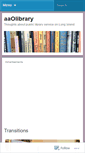 Mobile Screenshot of aaolibrary.wordpress.com
