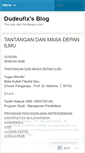 Mobile Screenshot of dudeufix.wordpress.com