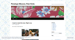 Desktop Screenshot of penelopeweaves.wordpress.com