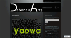 Desktop Screenshot of debonairarts.wordpress.com