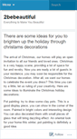 Mobile Screenshot of 2bebeautiful.wordpress.com