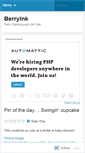 Mobile Screenshot of berryink.wordpress.com