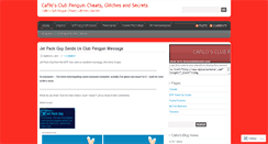 Desktop Screenshot of cafilo.wordpress.com