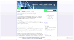 Desktop Screenshot of jennykirktrophy.wordpress.com