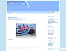 Tablet Screenshot of libocolors.wordpress.com