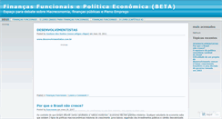 Desktop Screenshot of financasfuncionais.wordpress.com