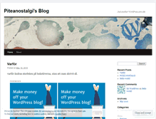 Tablet Screenshot of piteanostalgi.wordpress.com