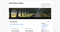 Desktop Screenshot of apattersonblog.wordpress.com