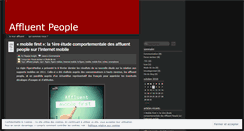 Desktop Screenshot of affluentpeople.wordpress.com