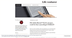 Desktop Screenshot of lifeventura.wordpress.com