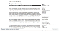 Desktop Screenshot of entonces27.wordpress.com