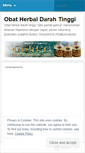 Mobile Screenshot of obatherbaldarahtinggialamigoldg.wordpress.com