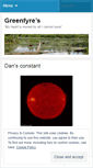 Mobile Screenshot of greenfyre.wordpress.com