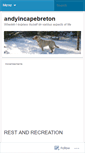 Mobile Screenshot of andyincapebreton.wordpress.com