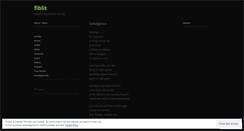 Desktop Screenshot of fiblit.wordpress.com