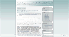 Desktop Screenshot of monitoringinstruments.wordpress.com