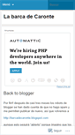 Mobile Screenshot of barcadecaronte.wordpress.com
