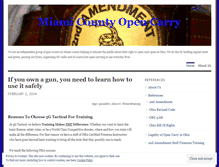 Tablet Screenshot of miamicountyopencarry.wordpress.com