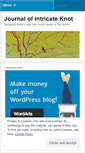 Mobile Screenshot of intricateknot.wordpress.com