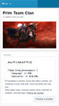 Mobile Screenshot of primclan.wordpress.com