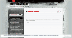 Desktop Screenshot of gentefina09.wordpress.com