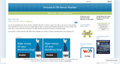 Desktop Screenshot of freuchie.wordpress.com