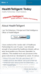 Mobile Screenshot of healthtelligent.wordpress.com
