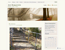 Tablet Screenshot of amarquette333.wordpress.com