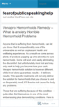 Mobile Screenshot of fearofpublicspeakinghelp.wordpress.com