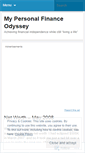 Mobile Screenshot of pfodyssey.wordpress.com
