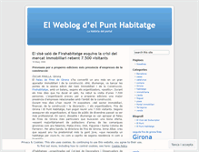 Tablet Screenshot of elpunthabitatge.wordpress.com