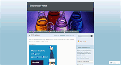 Desktop Screenshot of biochemnotes.wordpress.com