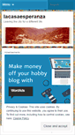 Mobile Screenshot of lacasaesperanza.wordpress.com