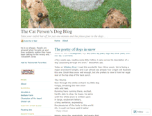 Tablet Screenshot of catpersonsdogblog.wordpress.com