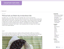 Tablet Screenshot of cinnanom.wordpress.com