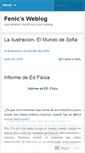 Mobile Screenshot of fenic.wordpress.com
