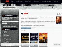 Tablet Screenshot of michaeljscott.wordpress.com