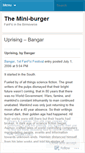 Mobile Screenshot of miniburger.wordpress.com