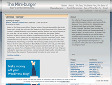 Tablet Screenshot of miniburger.wordpress.com