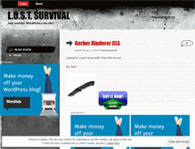 Tablet Screenshot of lostsurvival.wordpress.com