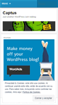 Mobile Screenshot of floresdecaptus.wordpress.com