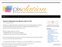 Tablet Screenshot of pixelationblog.wordpress.com