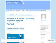 Tablet Screenshot of intechview.wordpress.com