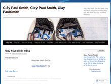 Tablet Screenshot of giaypaulsmith.wordpress.com