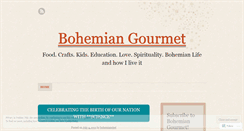 Desktop Screenshot of bohemiangourmet.wordpress.com