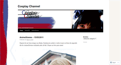 Desktop Screenshot of cosplaychannel.wordpress.com