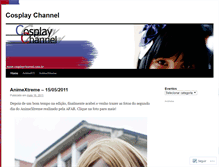 Tablet Screenshot of cosplaychannel.wordpress.com