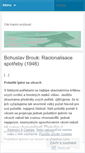 Mobile Screenshot of bohuslavbrouk.wordpress.com